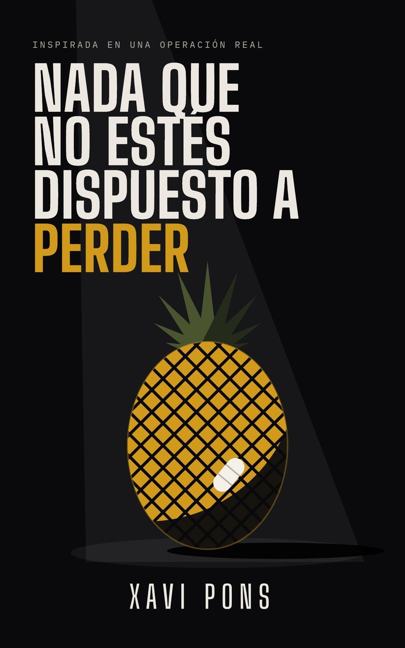 Portada de Nada que no estés dispuesto a perder, de Xavi Pons.